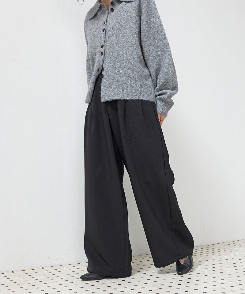 【きれいめに決まる】ツイルタックパンツ