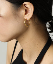 カラー：ゴールド　太さ：3mm　直径：24mm