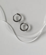 カラー：シルバー　太さ：3mm　直径：18mm