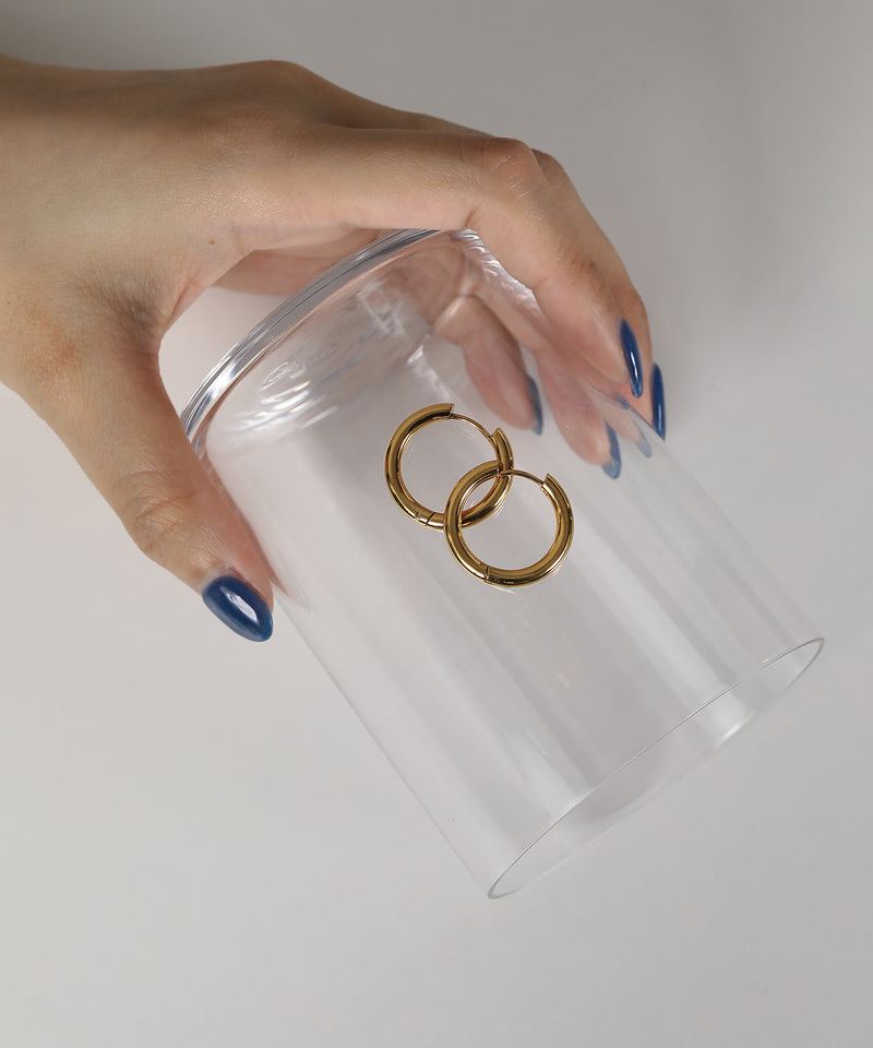 カラー：ゴールド　太さ：3mm　直径：22mm