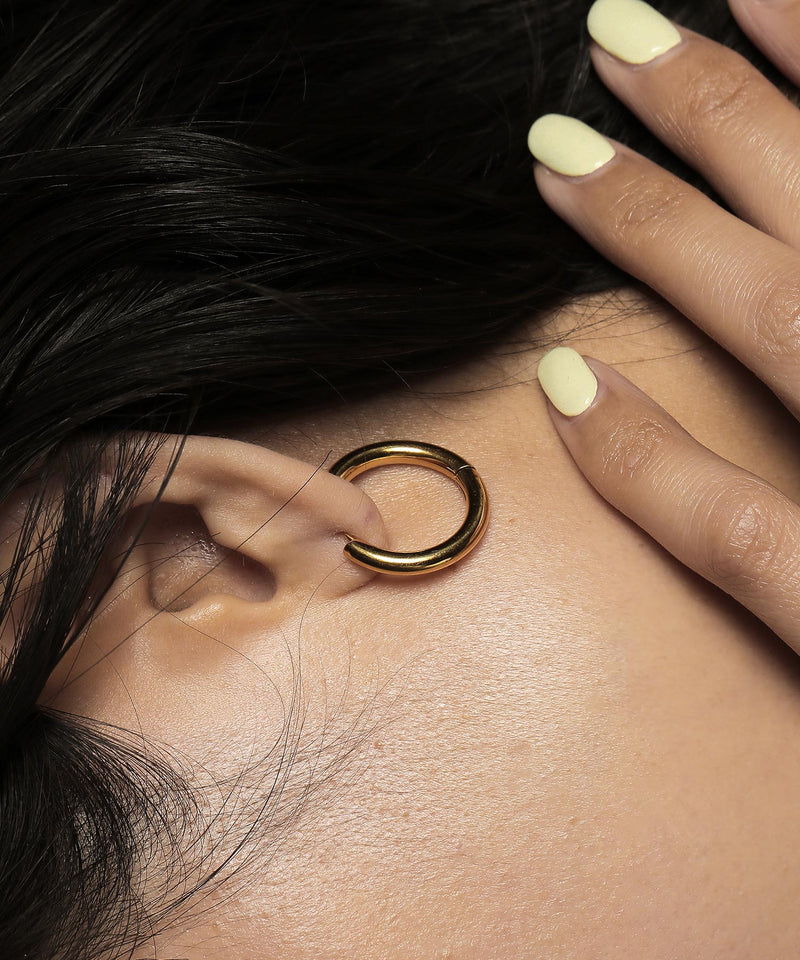 カラー：ゴールド　太さ：3mm　直径：22mm