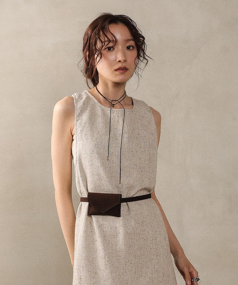 バッククロスアメスリロングワンピース