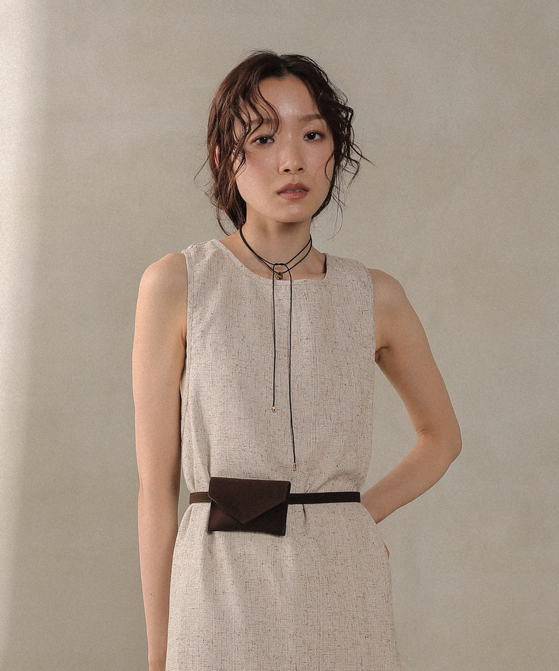 バッククロスアメスリロングワンピース