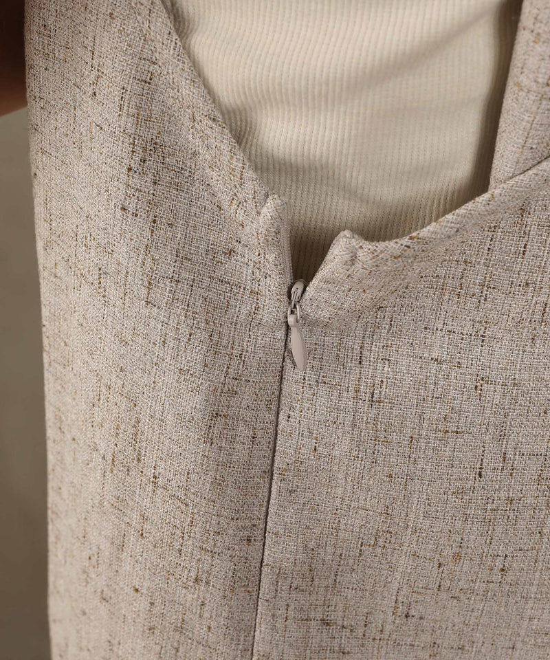 バッククロスアメスリロングワンピース