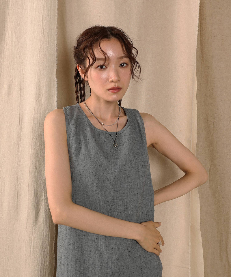 バッククロスアメスリロングワンピース