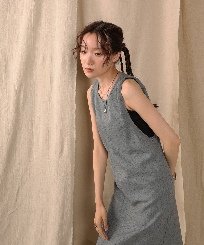 バッククロスアメスリロングワンピース