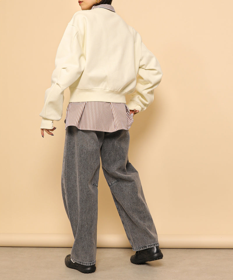 ロゴプリント スウェット