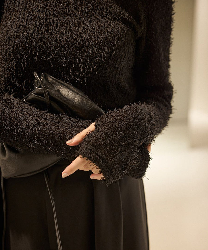 【Mewl/ミュール】ブークレーバックオープンTOPS