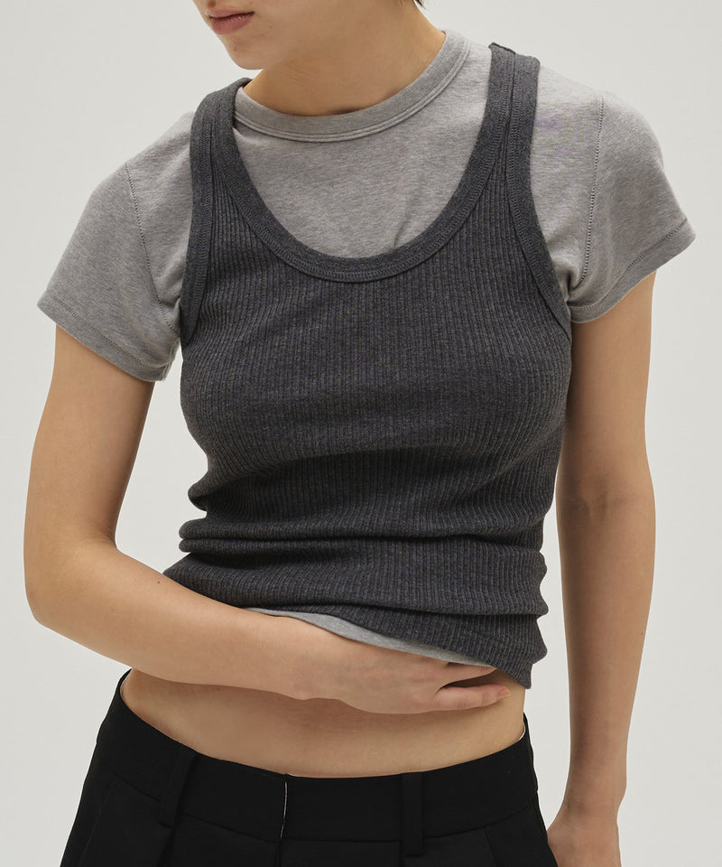 【TODAYFUL / トゥデイフル】Compact Smooth T-shirts / コンパクトスムースTシャツ