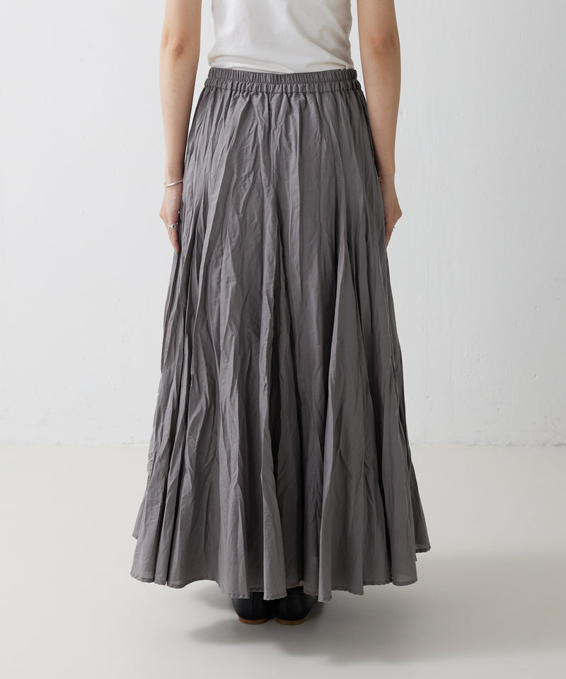 【mizuiro ind / ミズイロ インド】volume flare skirt / ボリュームフレアスカート