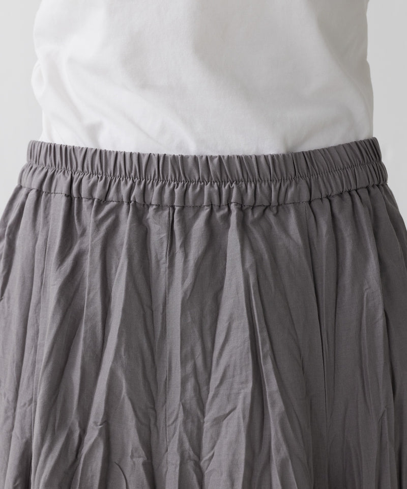 【mizuiro ind / ミズイロ インド】volume flare skirt / ボリュームフレアスカート