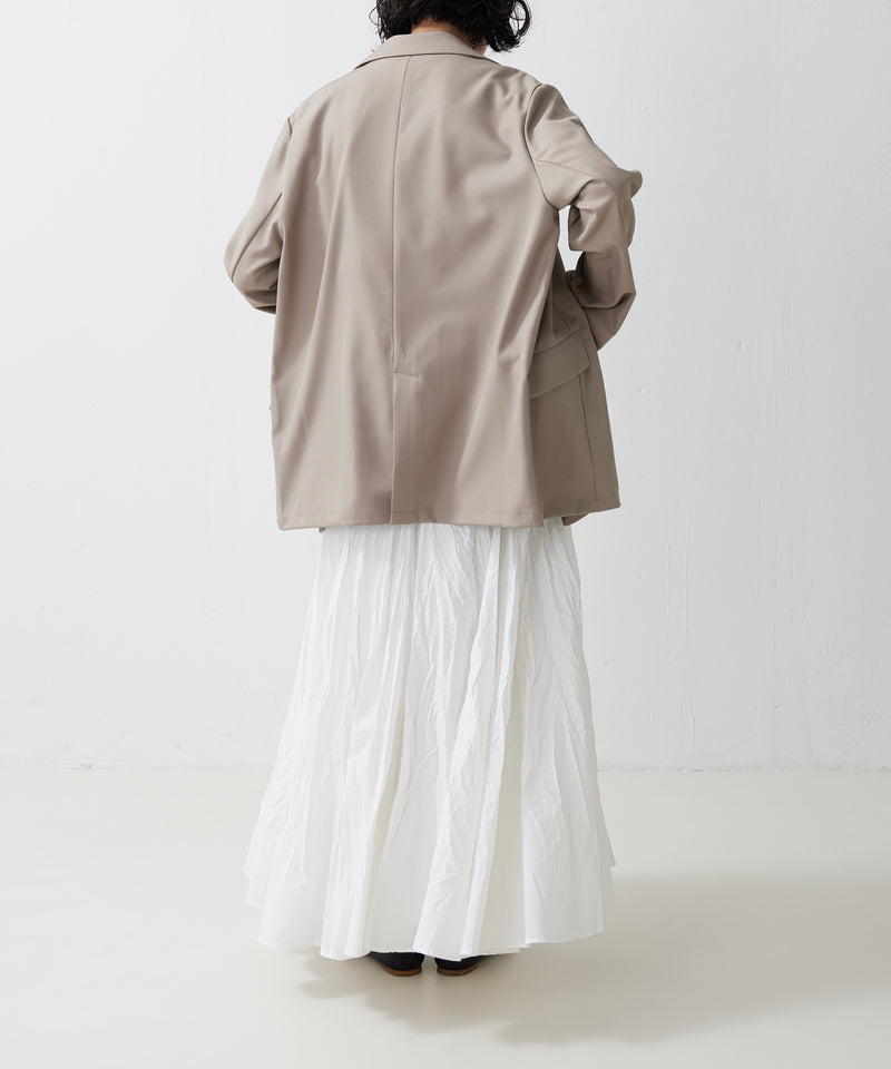 【mizuiro ind / ミズイロ インド】volume flare skirt / ボリュームフレアスカート