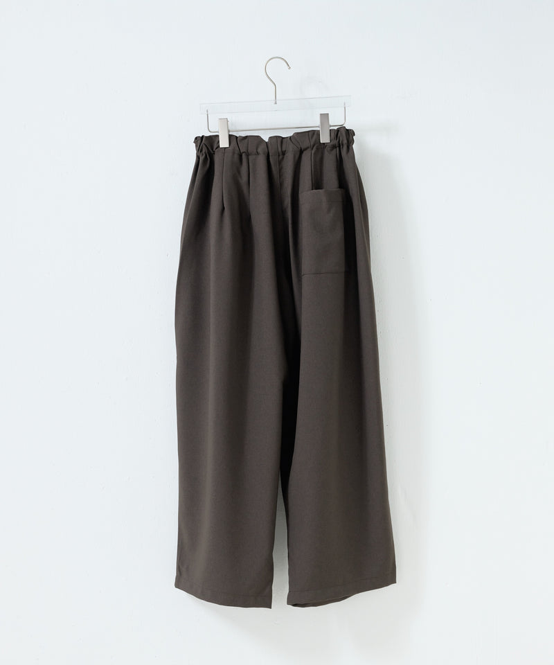 【mizuiro ind / ミズイロ インド】wide cargo pants / ワイドカーゴパンツ