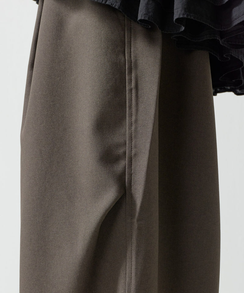 【mizuiro ind / ミズイロ インド】wide cargo pants / ワイドカーゴパンツ