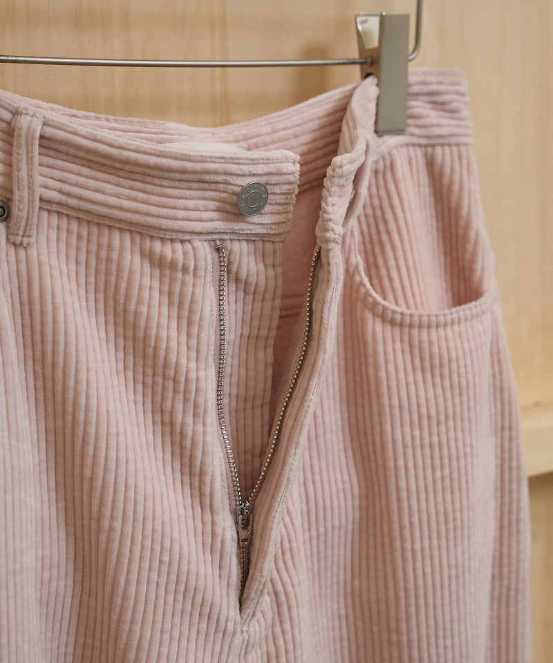 【TODAYFUL / トゥデイフル】Chunky Corduroy Pants / チャンキーコーデュロイパンツ