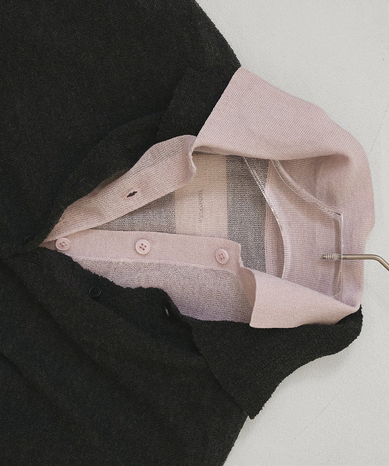 【TODAYFUL / トゥデイフル】Layered Polo Knit / レイヤードポロニット