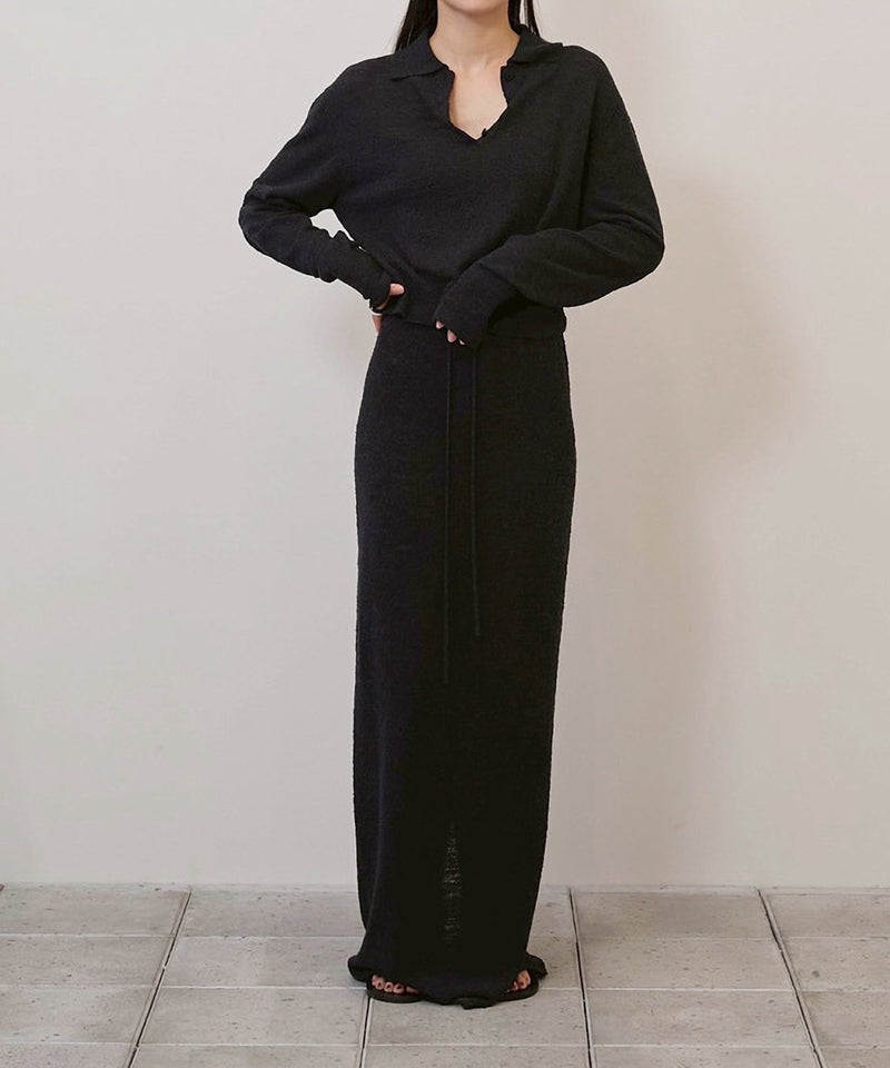 【TODAYFUL / トゥデイフル】Layered Polo Knit / レイヤードポロニット