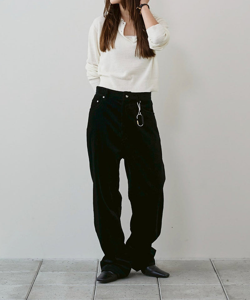 【TODAYFUL / トゥデイフル】Layered Polo Knit / レイヤードポロニット