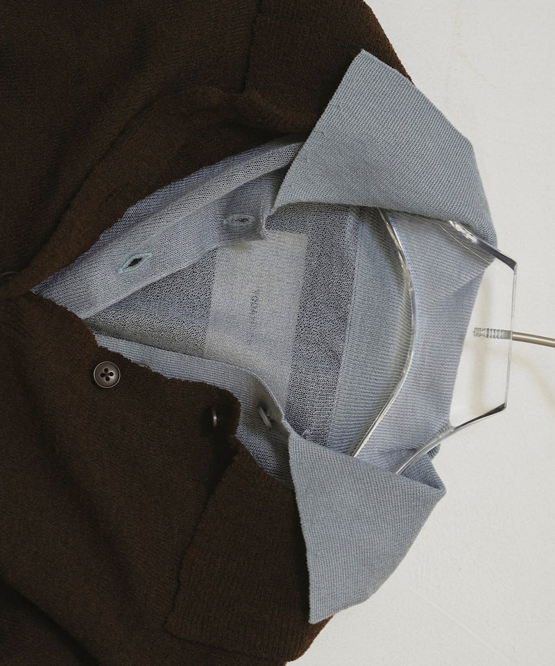 【TODAYFUL / トゥデイフル】Layered Polo Knit / レイヤードポロニット