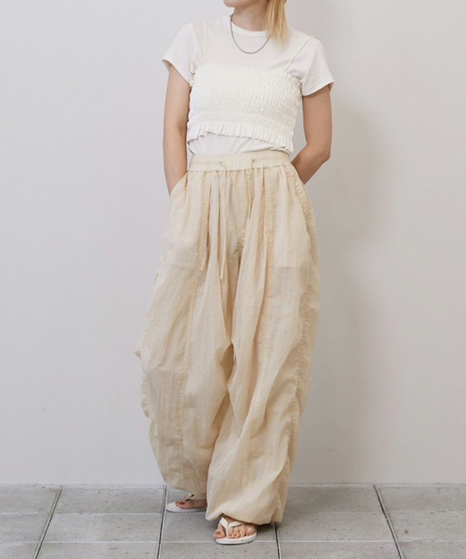 TODAYFUL / トゥデイフル】Shirring Bustier Layered Shirts