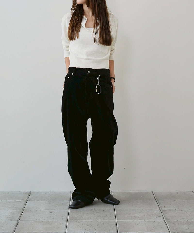 【TODAYFUL / トゥデイフル】Boyfriend Cotton Pants / ボーイフレンドコットンパンツ