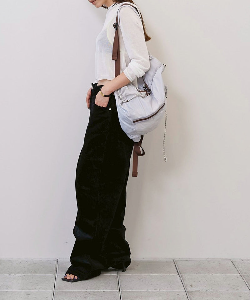 【TODAYFUL / トゥデイフル】Boyfriend Cotton Pants / ボーイフレンドコットンパンツ