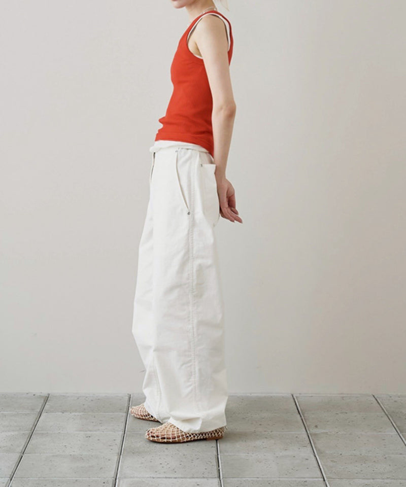 【TODAYFUL / トゥデイフル】Boyfriend Cotton Pants / ボーイフレンドコットンパンツ