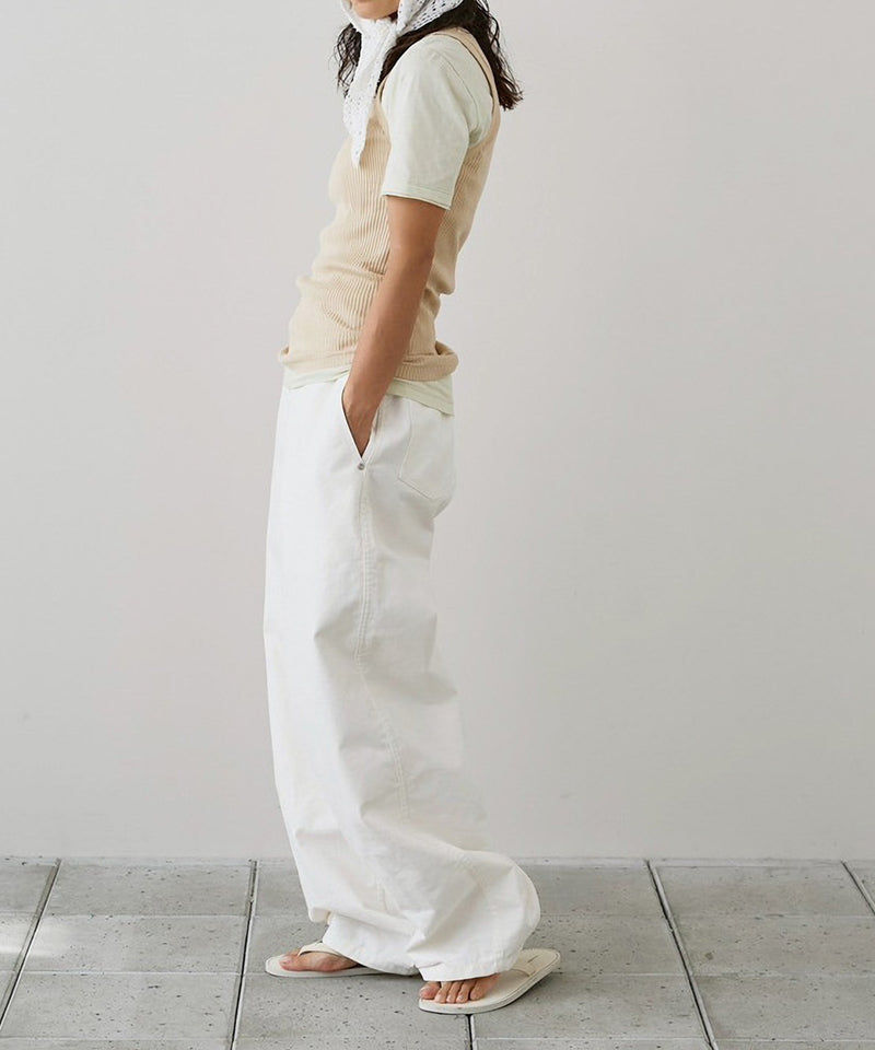 【TODAYFUL / トゥデイフル】Boyfriend Cotton Pants / ボーイフレンドコットンパンツ