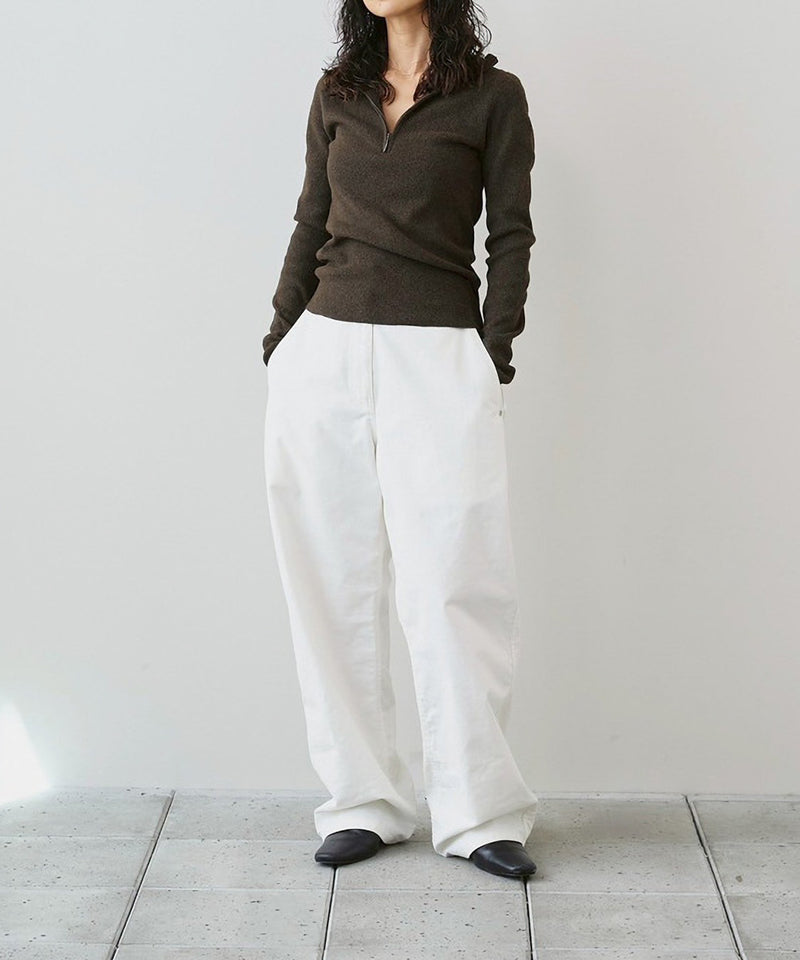 【TODAYFUL / トゥデイフル】Boyfriend Cotton Pants / ボーイフレンドコットンパンツ