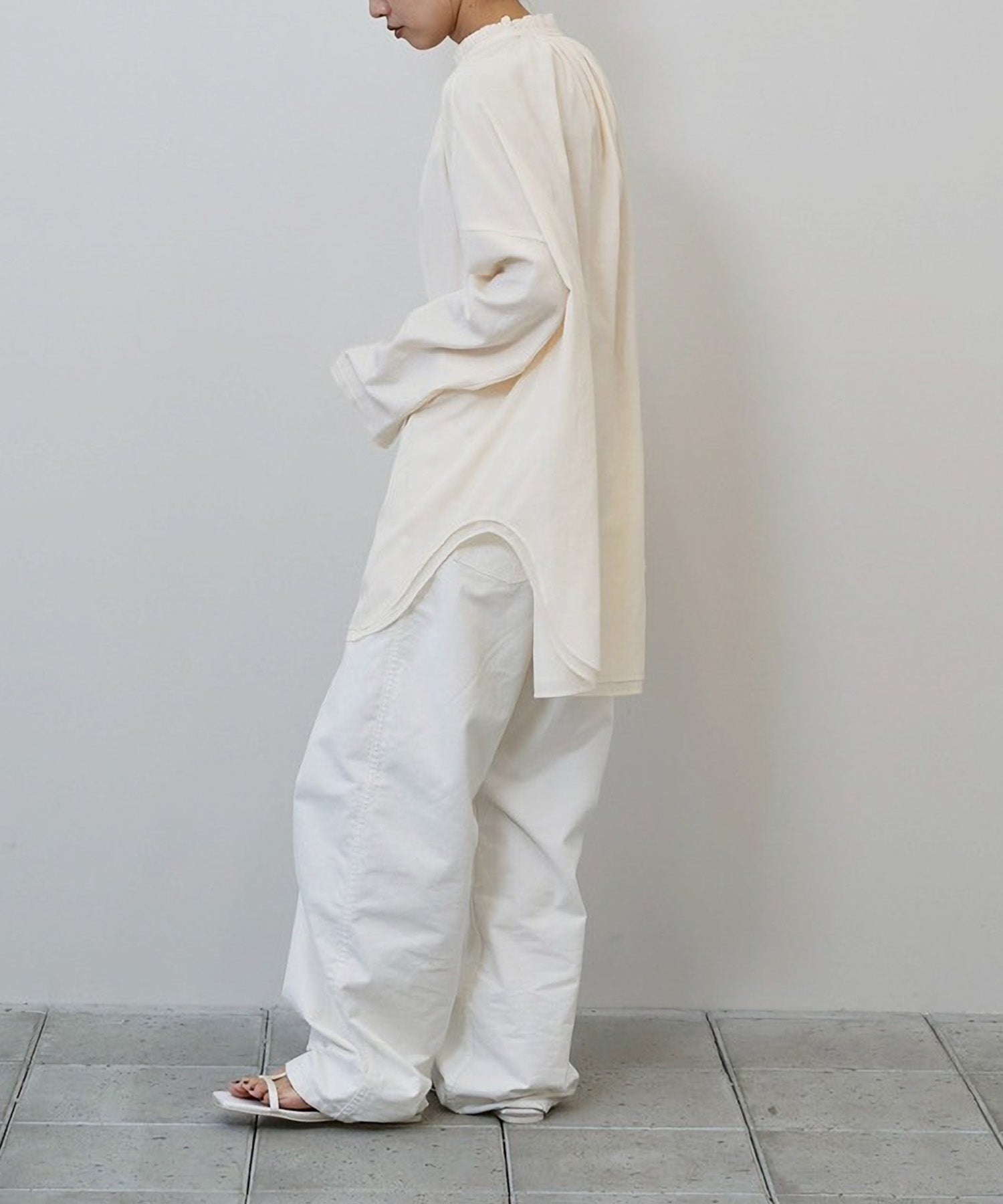 TODAYFUL Boyfriend Cotton Pants ホワイト/36 TODAYFUL / トゥデイフル】Boyfriend Cotton Pants / ボーイフレンド