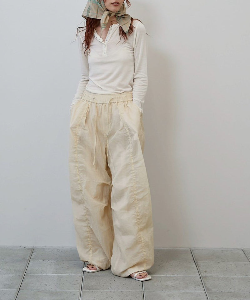 【TODAYFUL / トゥデイフル】Henleyneck Soft Tops / ヘンリーネックソフトトップス