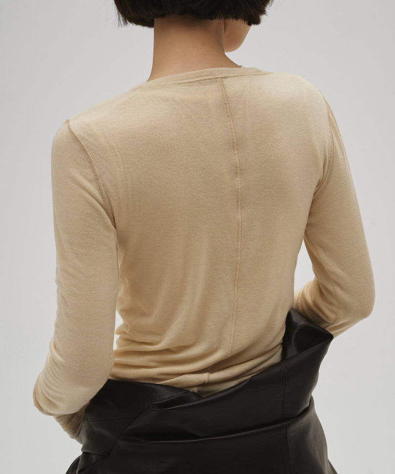 【TODAYFUL / トゥデイフル】Henleyneck Soft Tops / ヘンリーネックソフトトップス