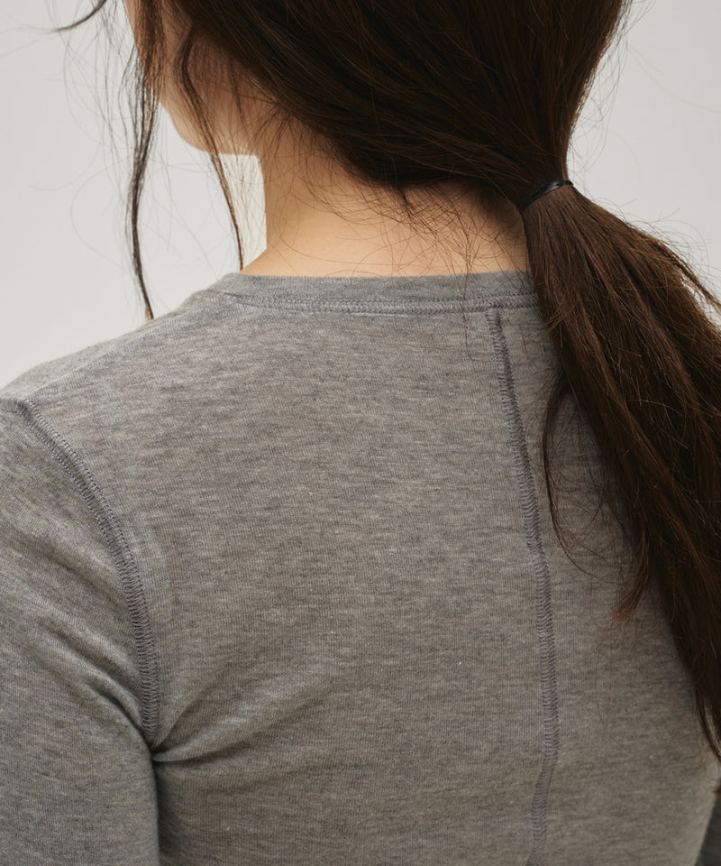 【TODAYFUL / トゥデイフル】Henleyneck Soft Tops / ヘンリーネックソフトトップス