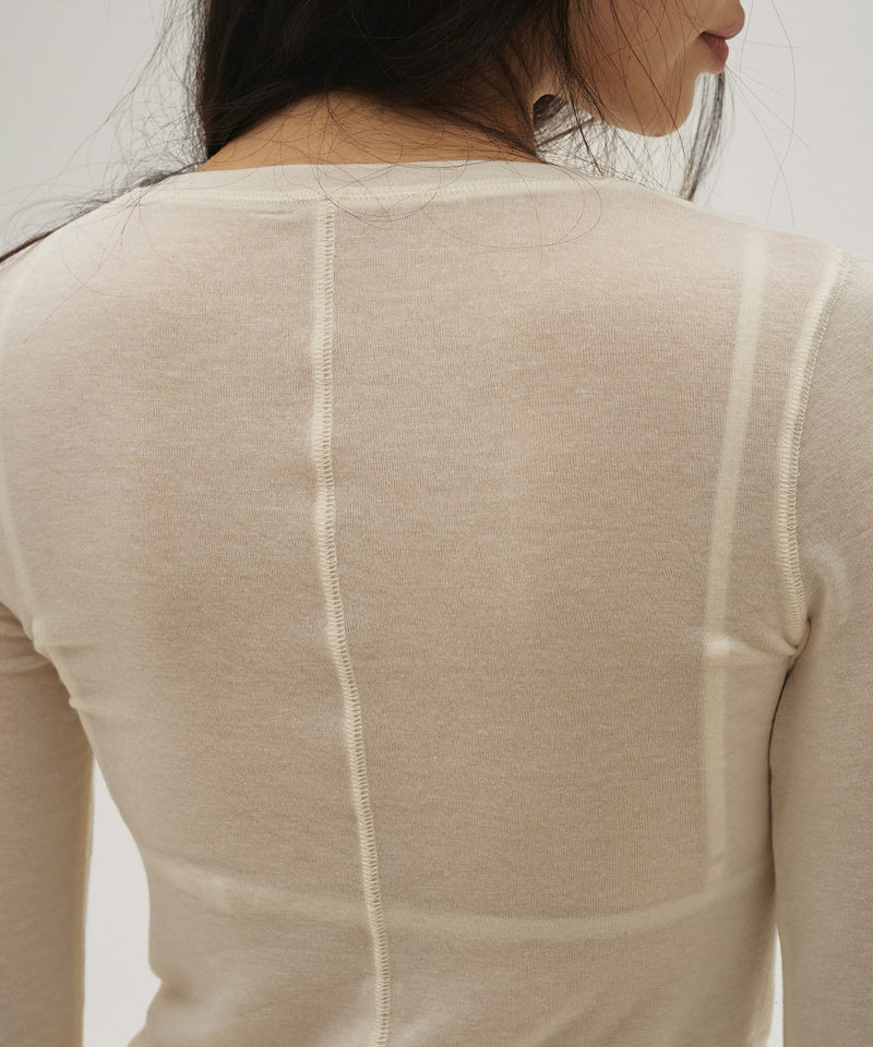 【TODAYFUL / トゥデイフル】Henleyneck Soft Tops / ヘンリーネックソフトトップス