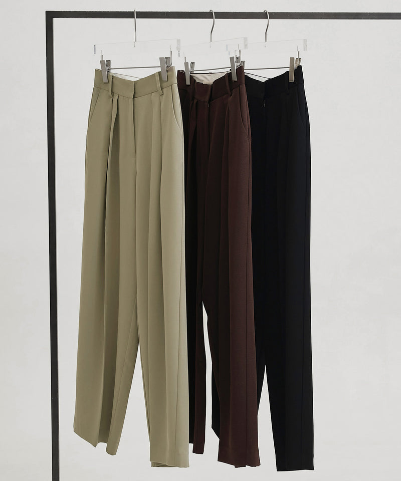 【TODAYFUL / トゥデイフル】Tuck Wide Trousers / タックワイドトラウザーズ