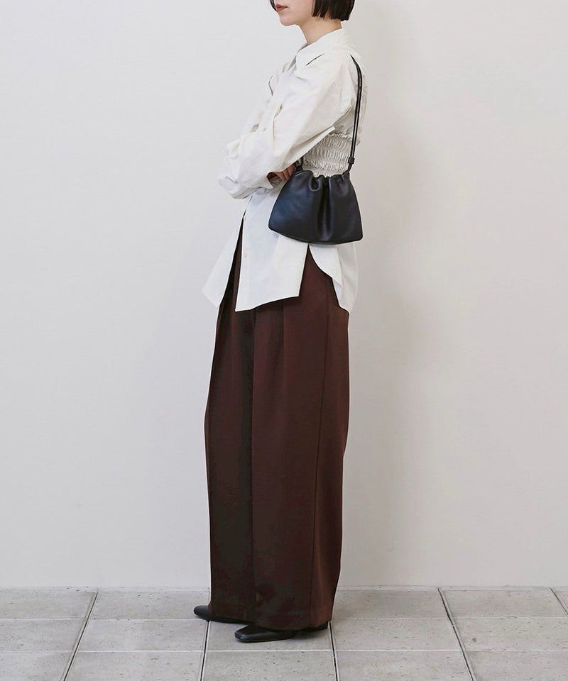 【TODAYFUL / トゥデイフル】Tuck Wide Trousers / タックワイドトラウザーズ