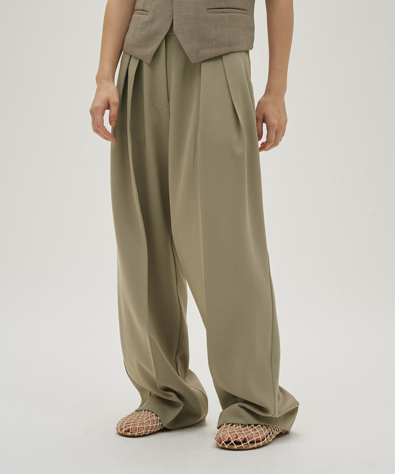 【TODAYFUL / トゥデイフル】Tuck Wide Trousers / タックワイドトラウザーズ