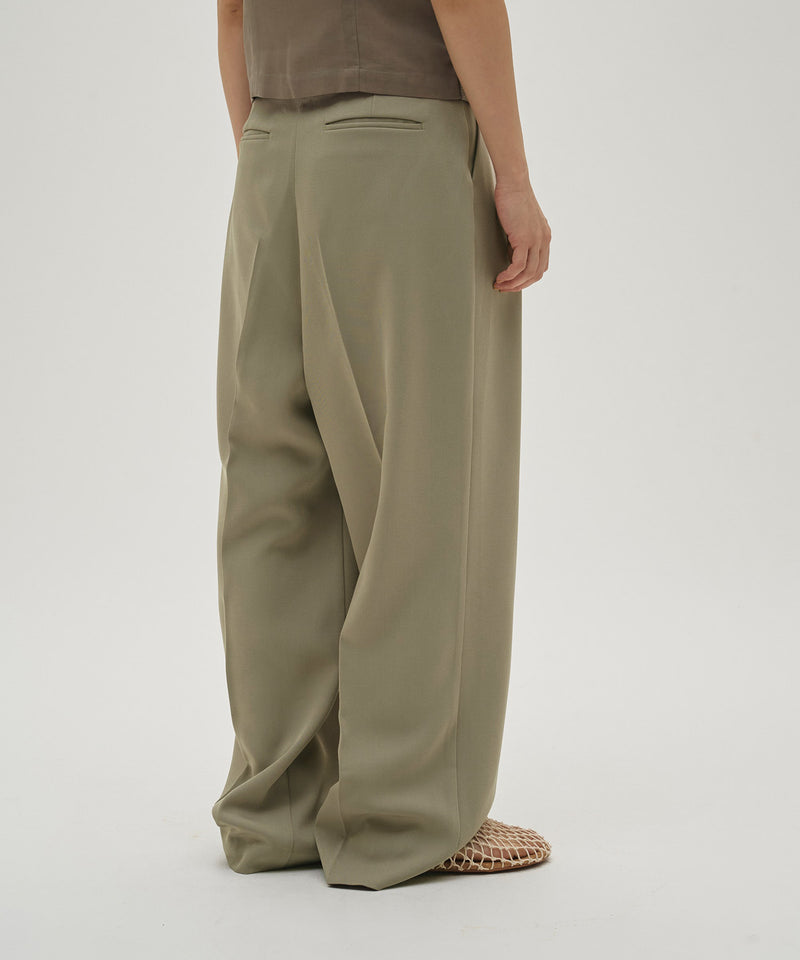 【TODAYFUL / トゥデイフル】Tuck Wide Trousers / タックワイドトラウザーズ