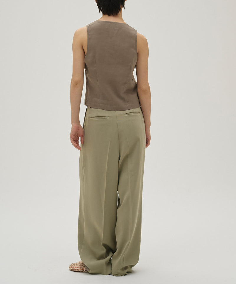 【TODAYFUL / トゥデイフル】Tuck Wide Trousers / タックワイドトラウザーズ
