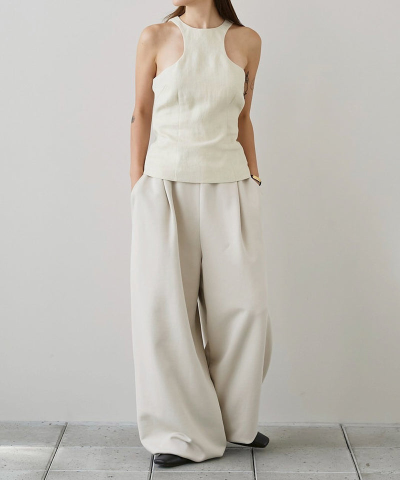 【TODAYFUL / トゥデイフル】Linen Americansleeve Tops / リネンアメリカンスリーブトップス
