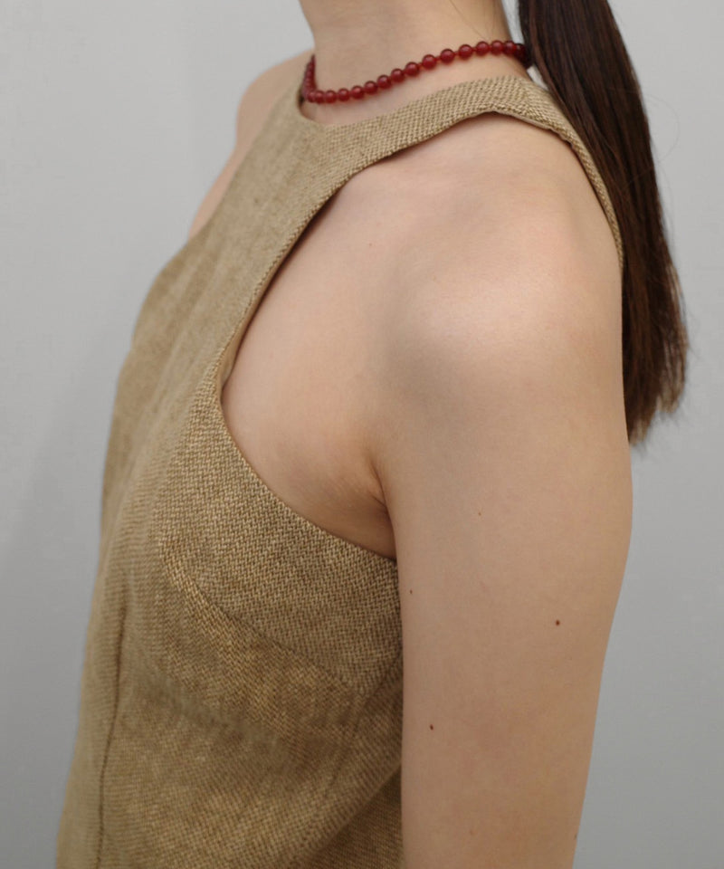 【TODAYFUL / トゥデイフル】Linen Americansleeve Tops / リネンアメリカンスリーブトップス