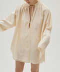 【TODAYFUL / トゥデイフル】Skipper Silky Shirts / スキッパー シルキー シャツ