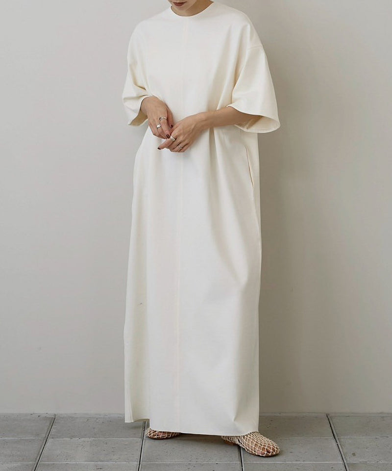 【TODAYFUL / トゥデイフル】Halfsleeve Easy Dress / ハーフスリーブ イージードレス