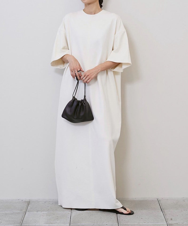 【TODAYFUL / トゥデイフル】Halfsleeve Easy Dress / ハーフスリーブ イージードレス