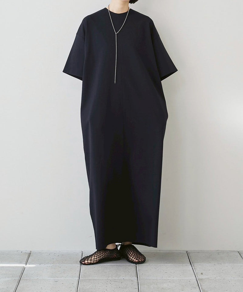 【TODAYFUL / トゥデイフル】Halfsleeve Easy Dress / ハーフスリーブ イージードレス