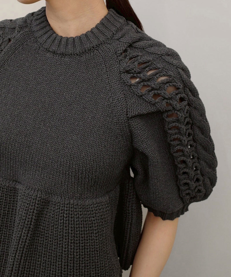 【TODAYFUL / トゥデイフル】Puffsleeve Knit Tops / パフスリーブニットトップス