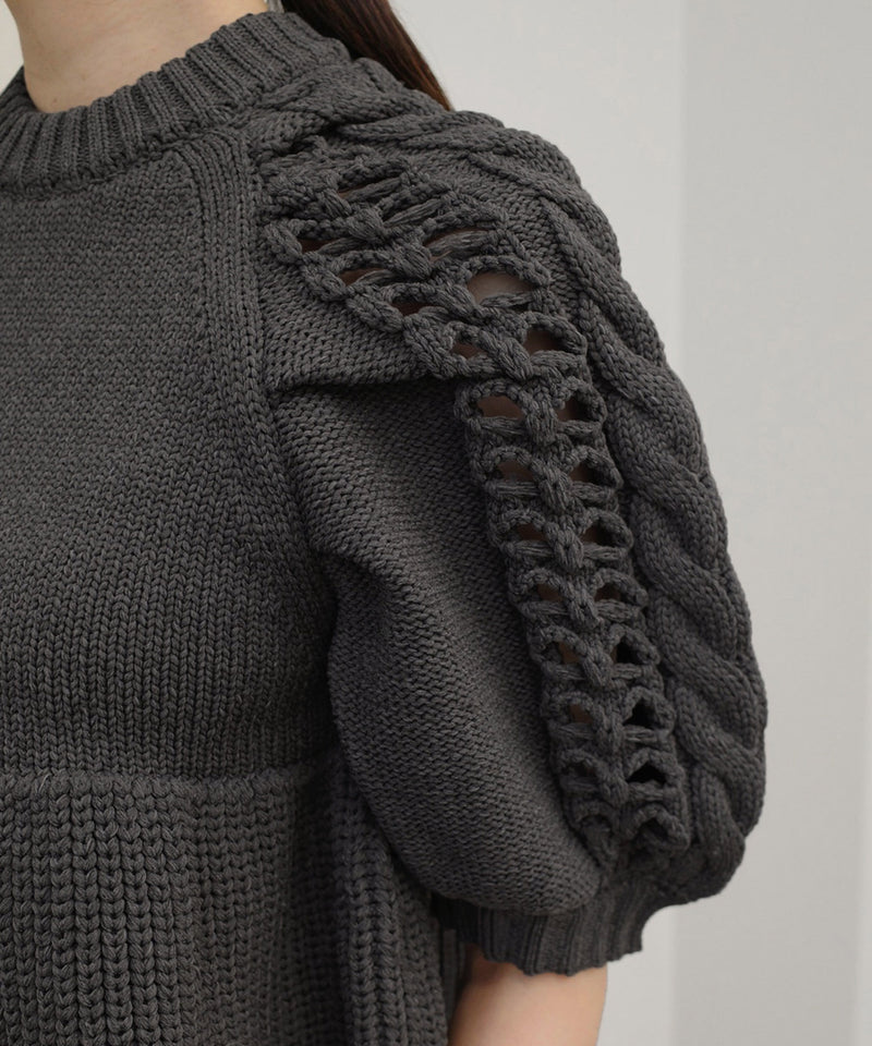 【TODAYFUL / トゥデイフル】Puffsleeve Knit Tops / パフスリーブニットトップス