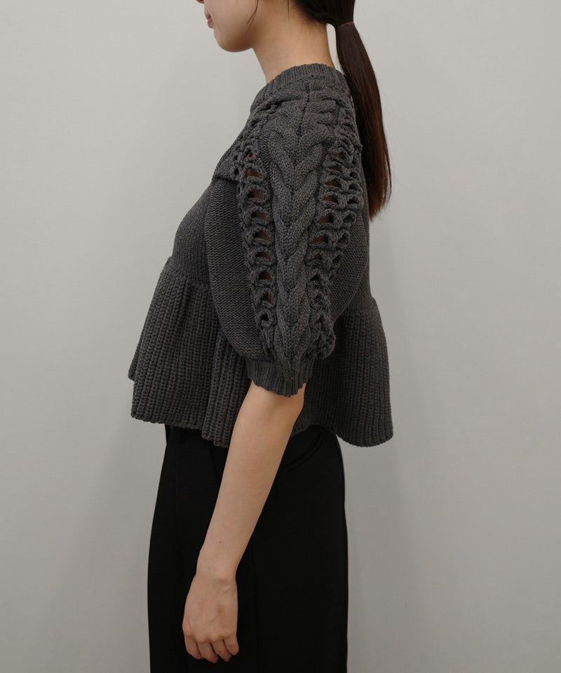 【TODAYFUL / トゥデイフル】Puffsleeve Knit Tops / パフスリーブニットトップス