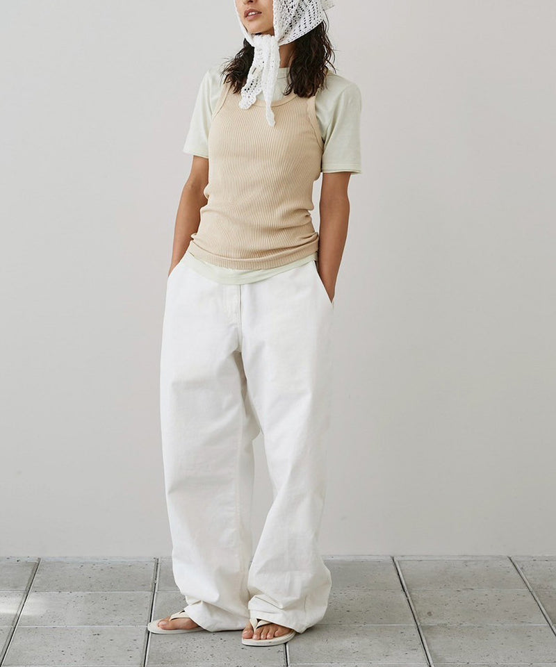 【TODAYFUL / トゥデイフル】Seamless Rib Tanktop / シームレスリブタンクトップ