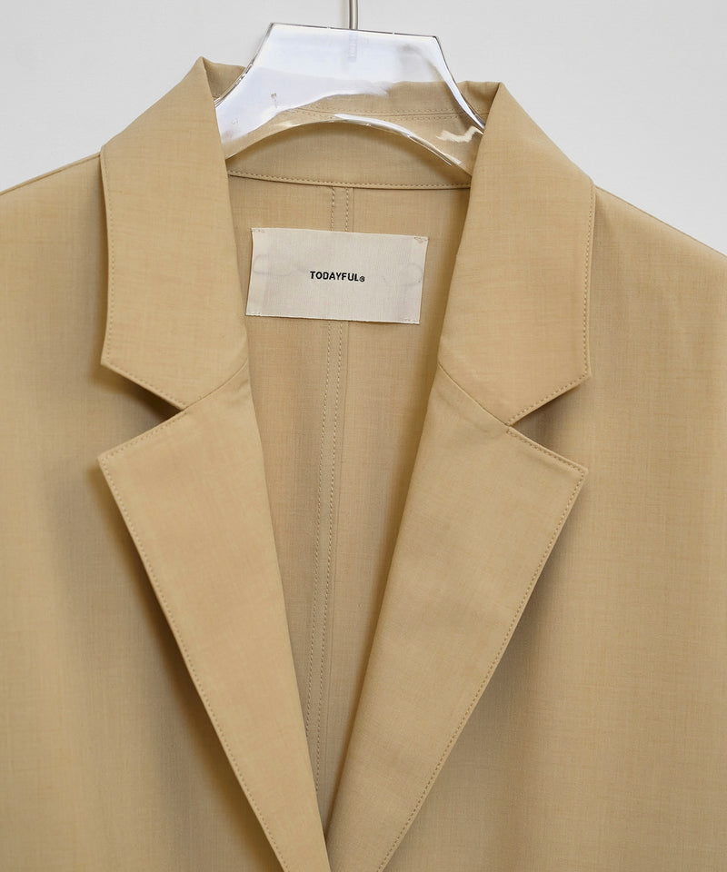 【TODAYFUL / トゥデイフル】Dry Touch Rough Jacket / ドライタッチラフ ジャケット